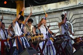 Les tambours traditionnels japonais ont conquis des adeptes bien au dela des frontières du Japon.